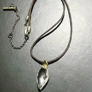 Handmade Swarovski-Crystal Pendant Necklace